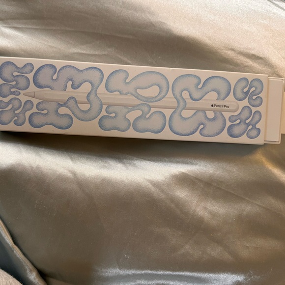 Apple Blue Abstract Pattern Wall Art